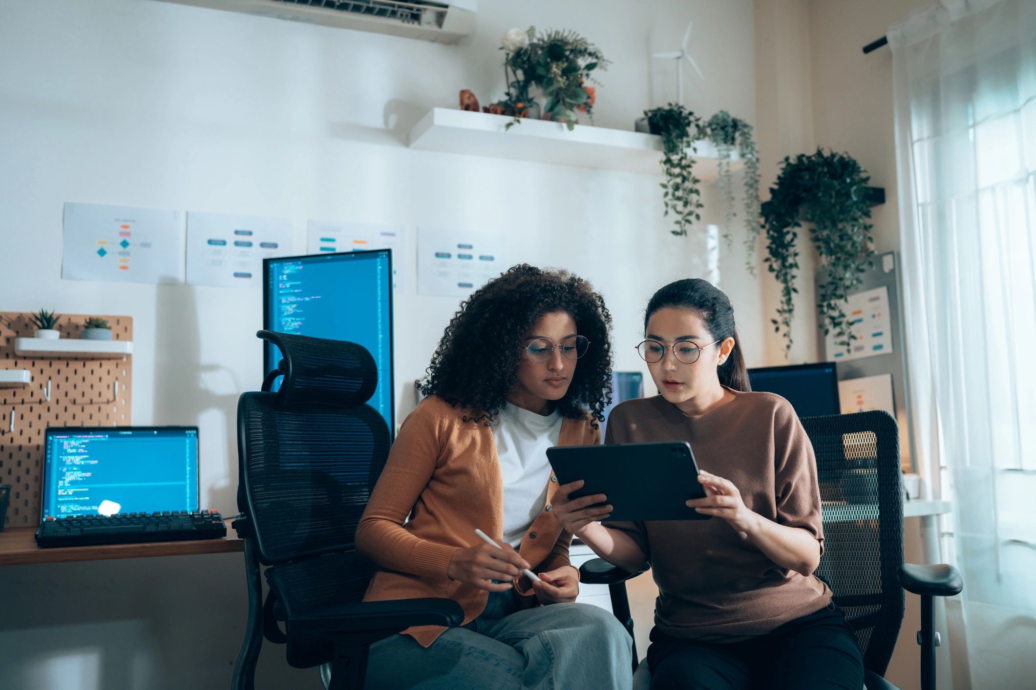 modern SaaS office team