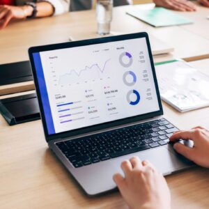 advanced analytics SaaS dashboard